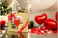 EKSKLUZYWNY WALENTYNKOWY ZESTAW HERBAT + Miód, Zaparzacz, Konfitura !!